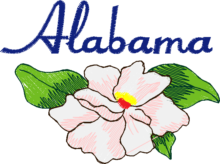 America 12 - State Flowers  (19)