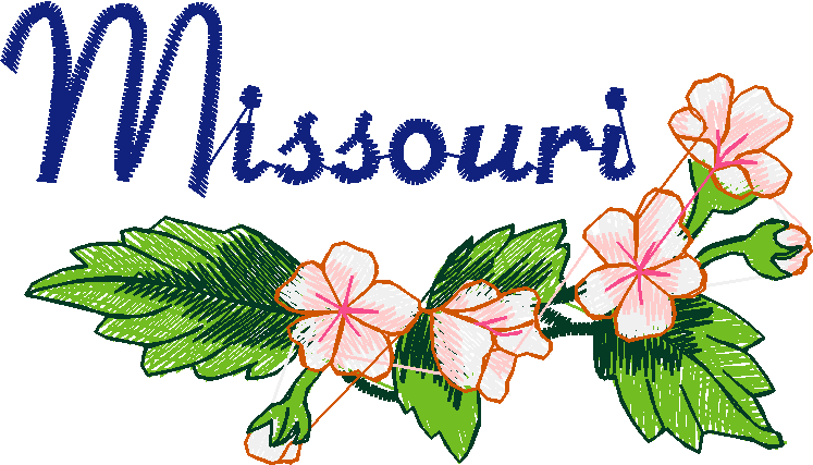 America 12 - State Flowers  (46)