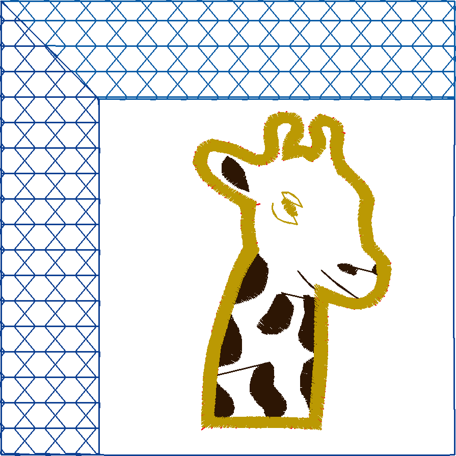 Applique - Animal Quilt Windows  (10)