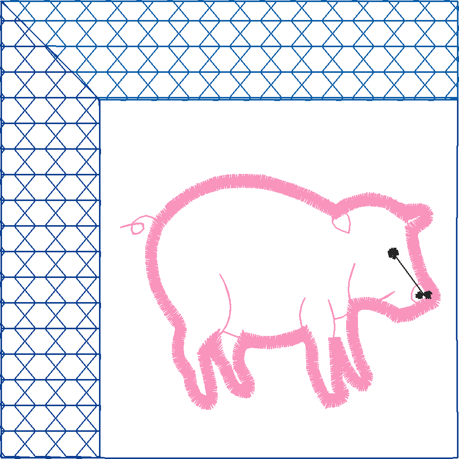 Applique - Animal Quilt Windows  (7)