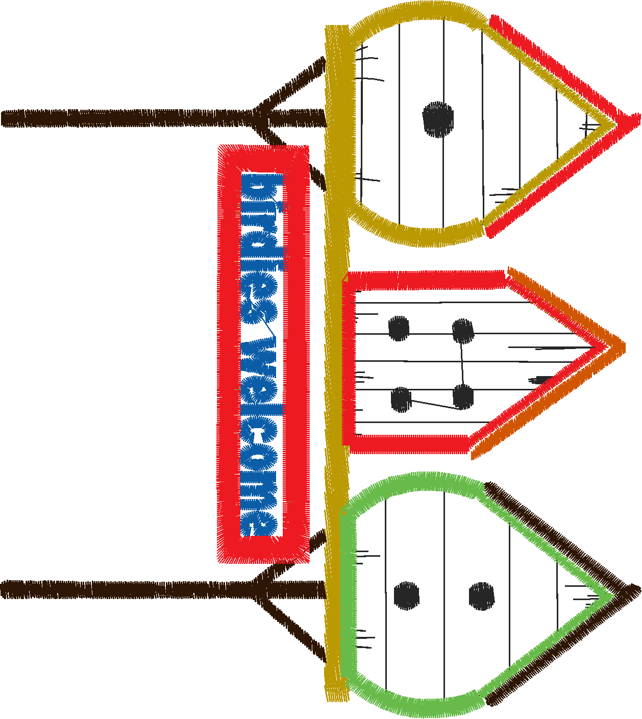 Applique - Bird Houses  (10)