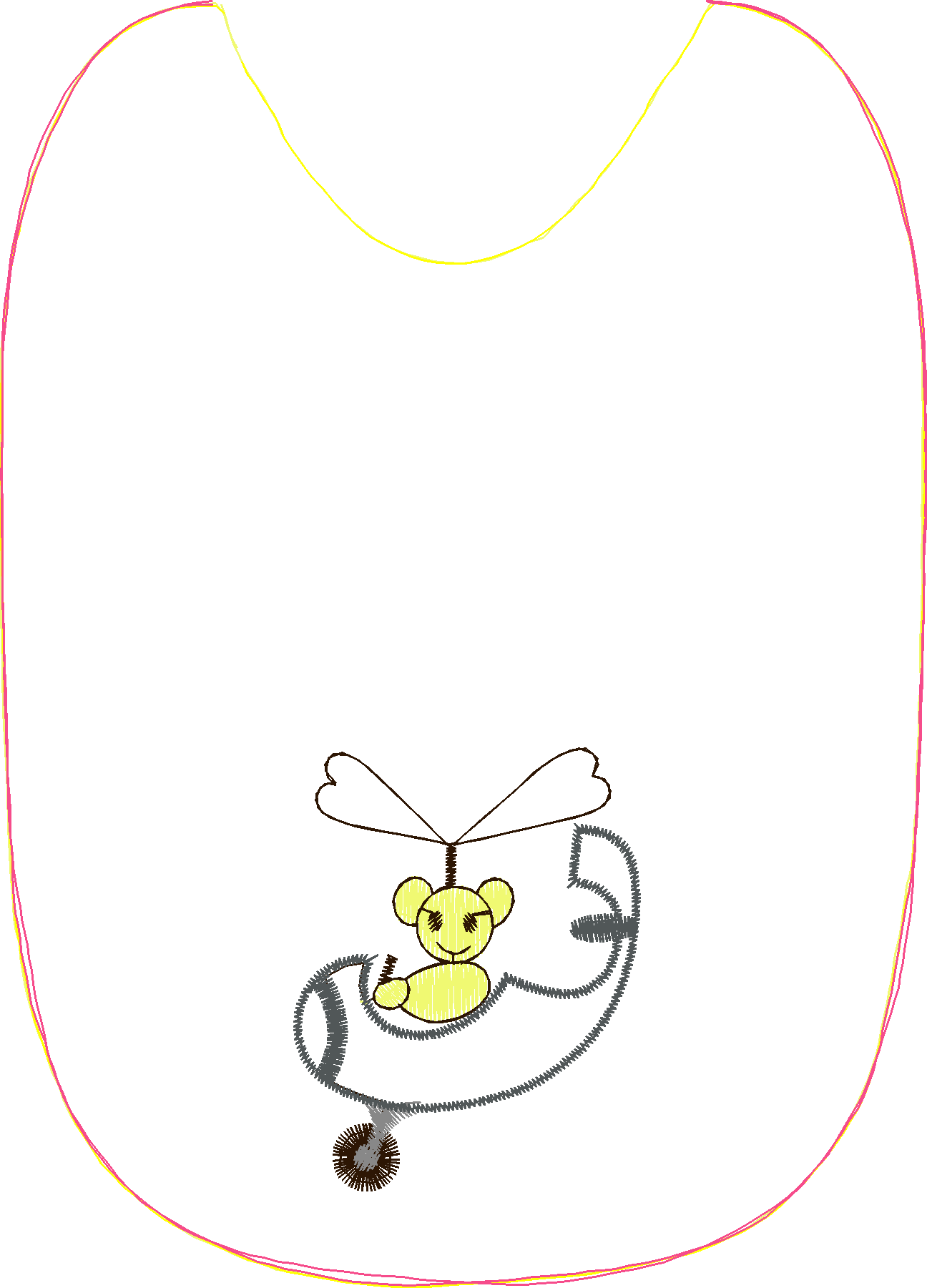 Applique - Boys Bibs  (6)