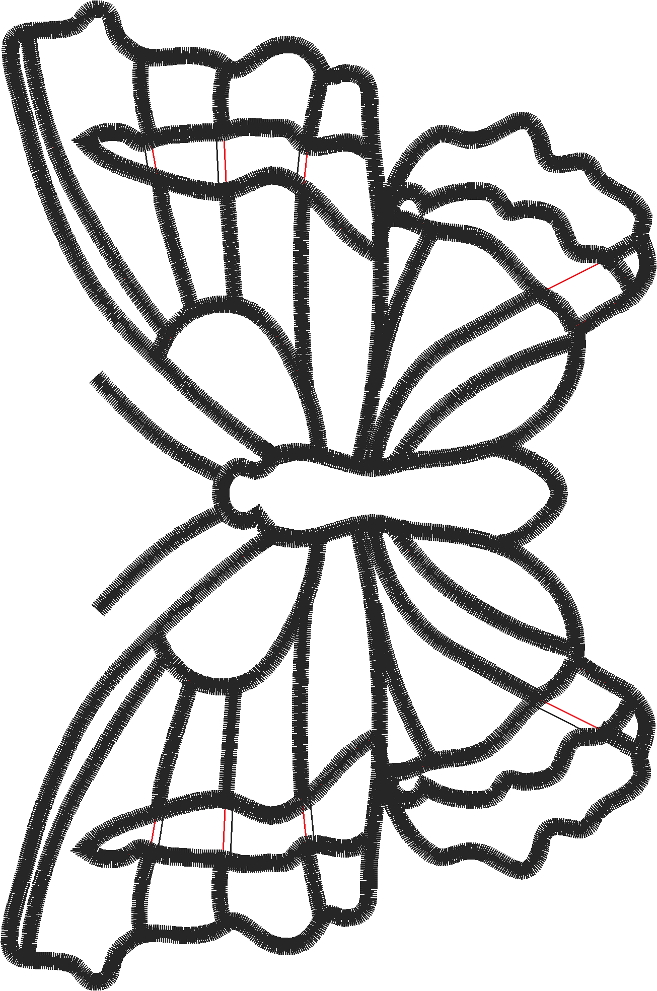 Applique - Butterflies 1  (5)