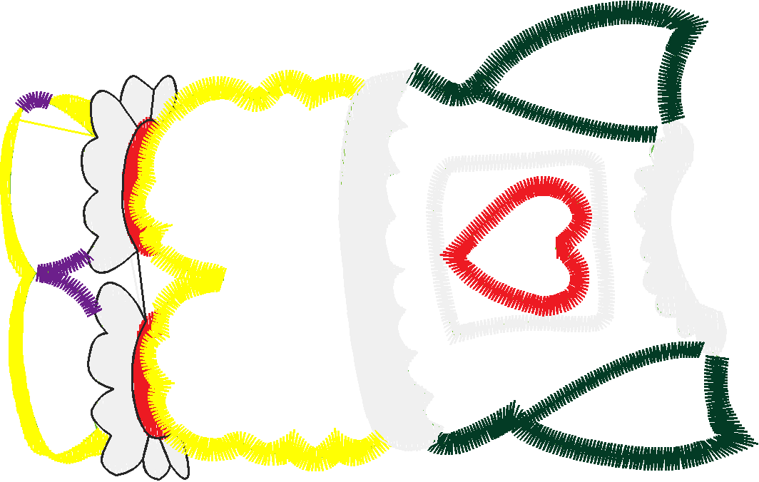 Applique - Chickie Dolls  (9)