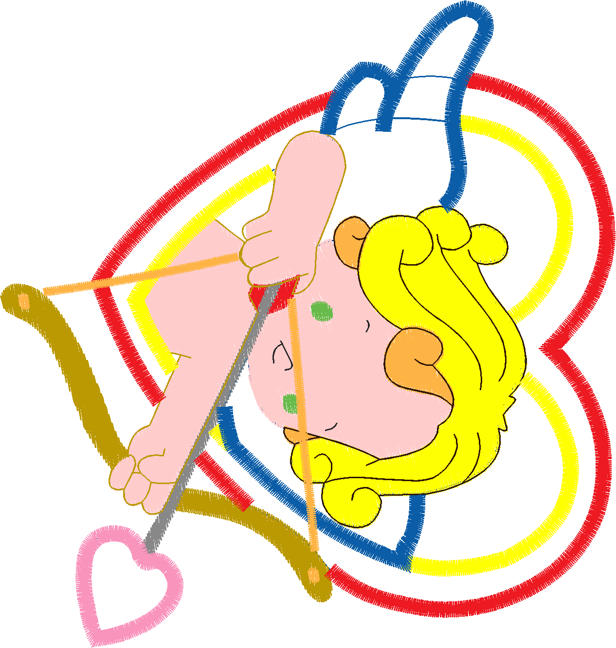 Applique - Cupids  (1)