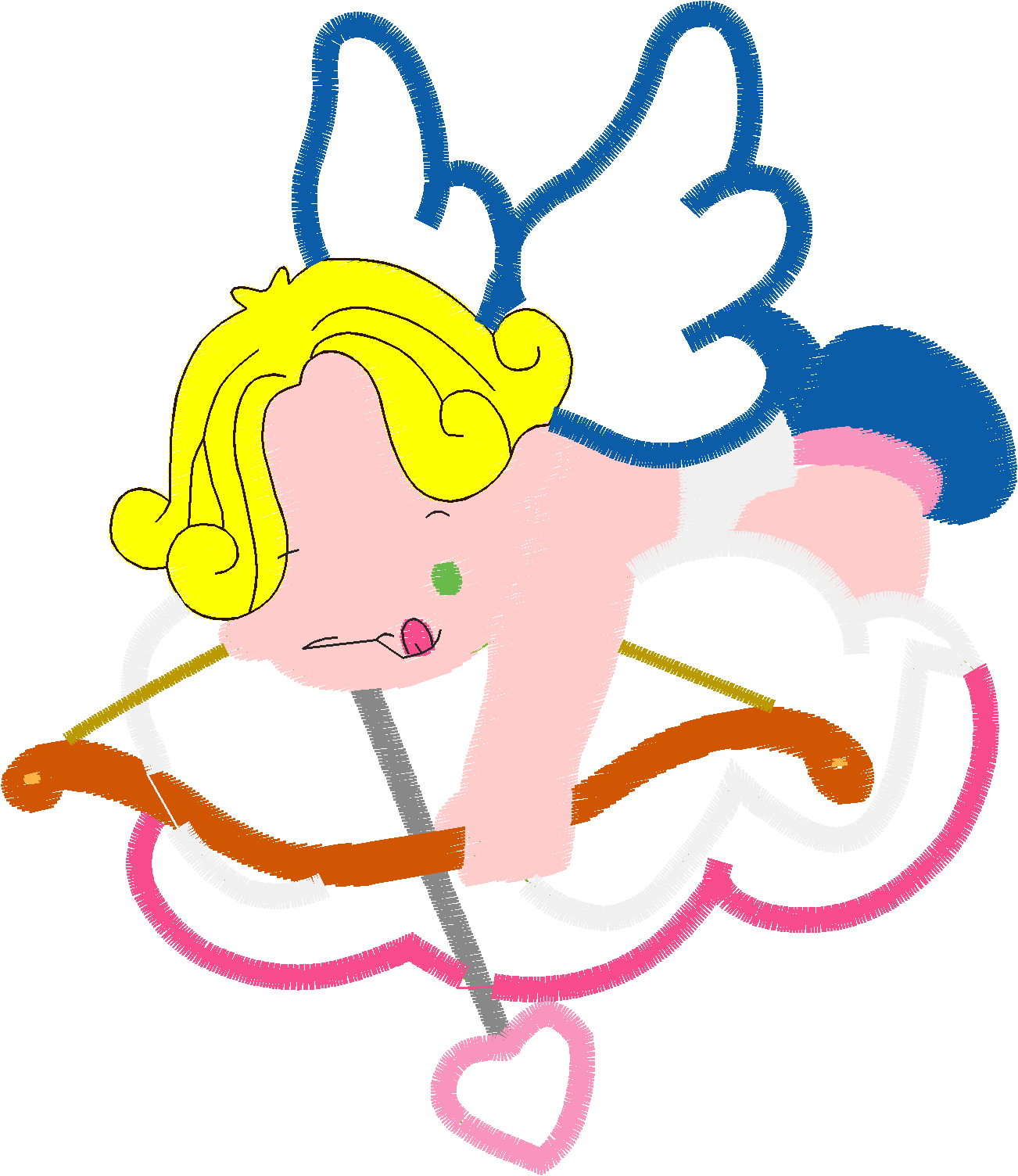 Applique - Cupids  (3)