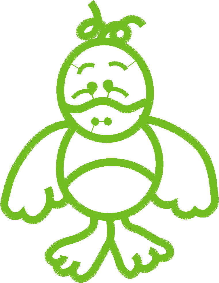 Applique - Dainty Baby Quilt  (3)