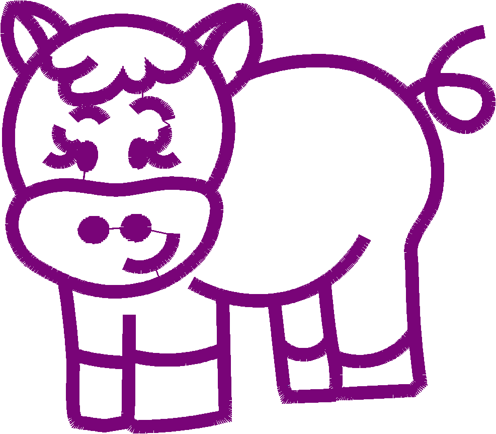 Applique - Dainty Baby Quilt  (5)