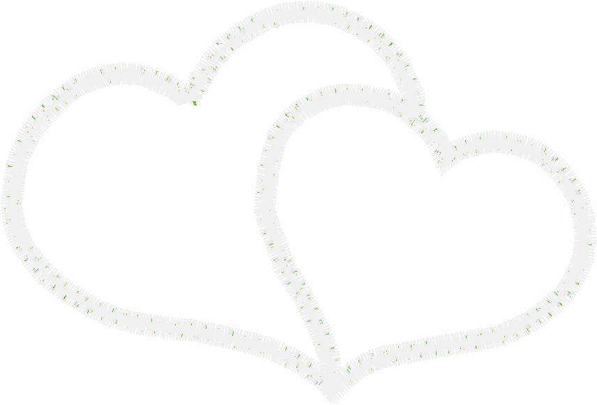 Applique - Decorative Hearts  (3)