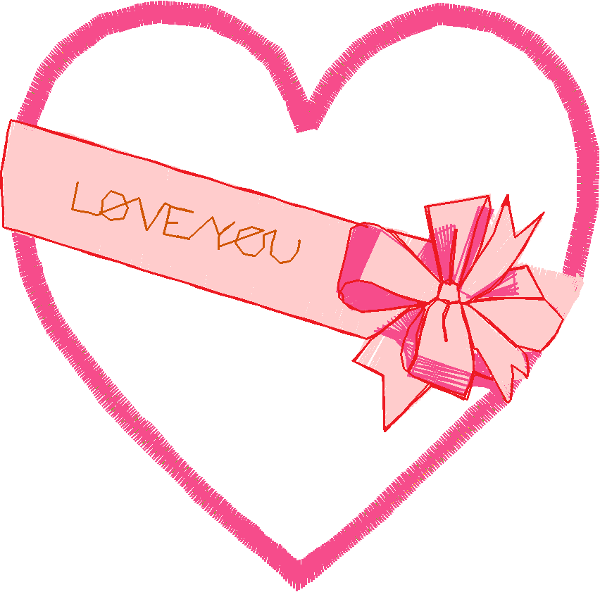 Applique - Decorative Hearts  (5)