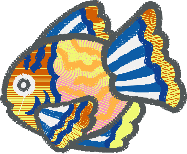 Applique Fish (12)