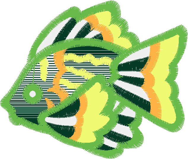 Applique Fish (4)