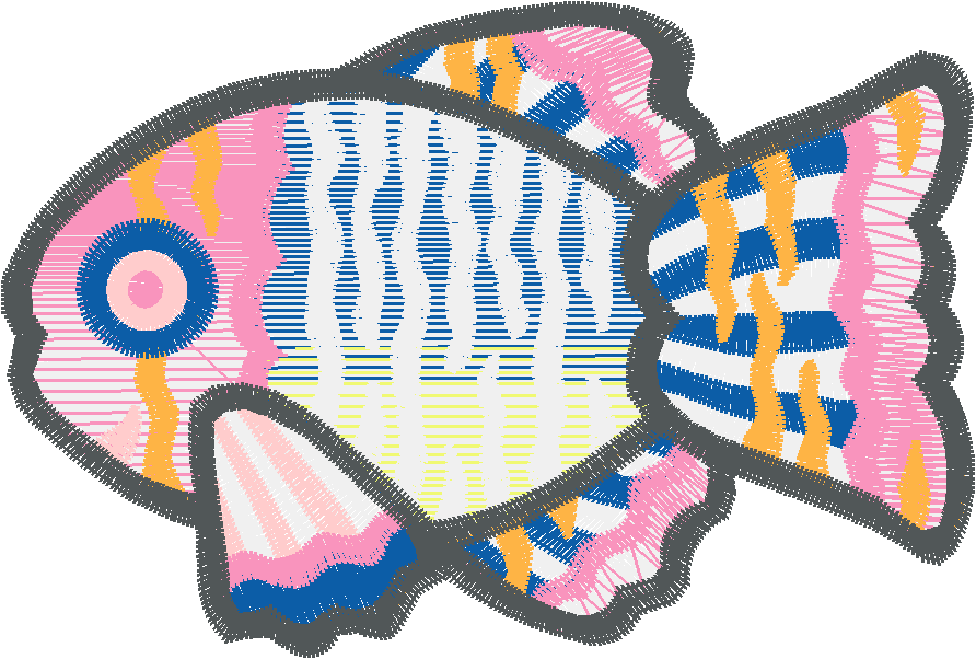 Applique Fish (5)