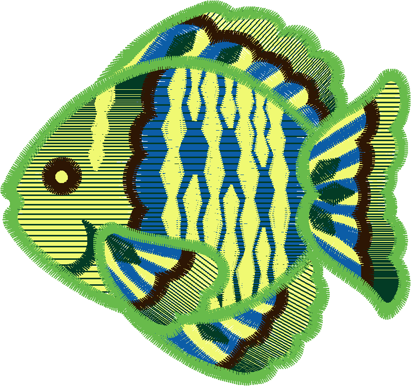 Applique Fish (9)