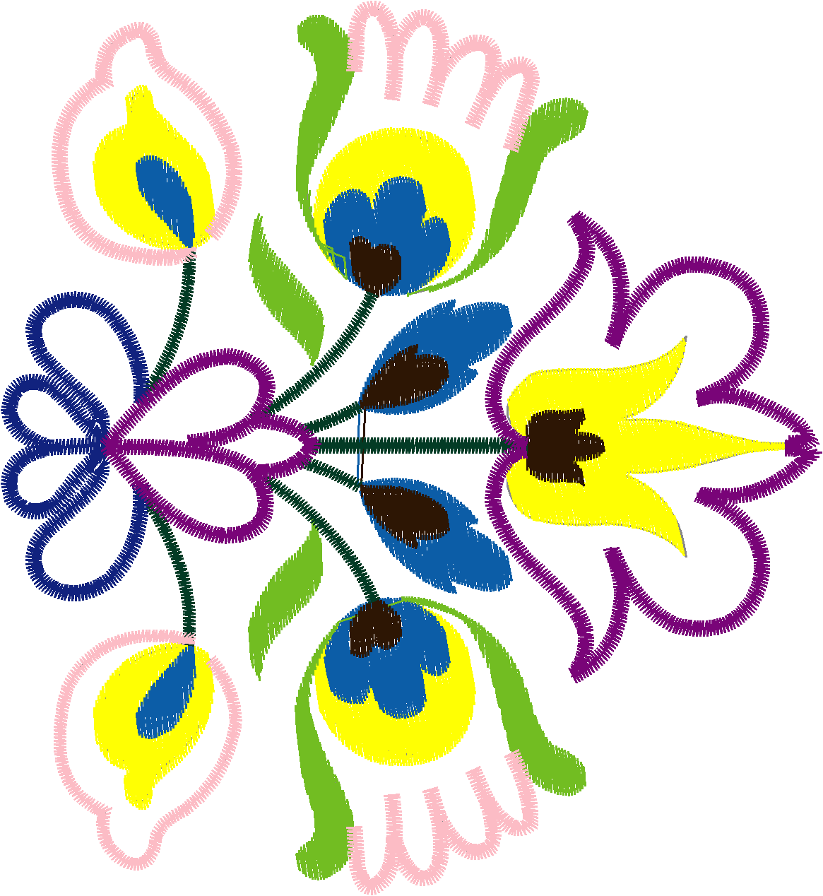 Appfolkartflowers_010_5x7