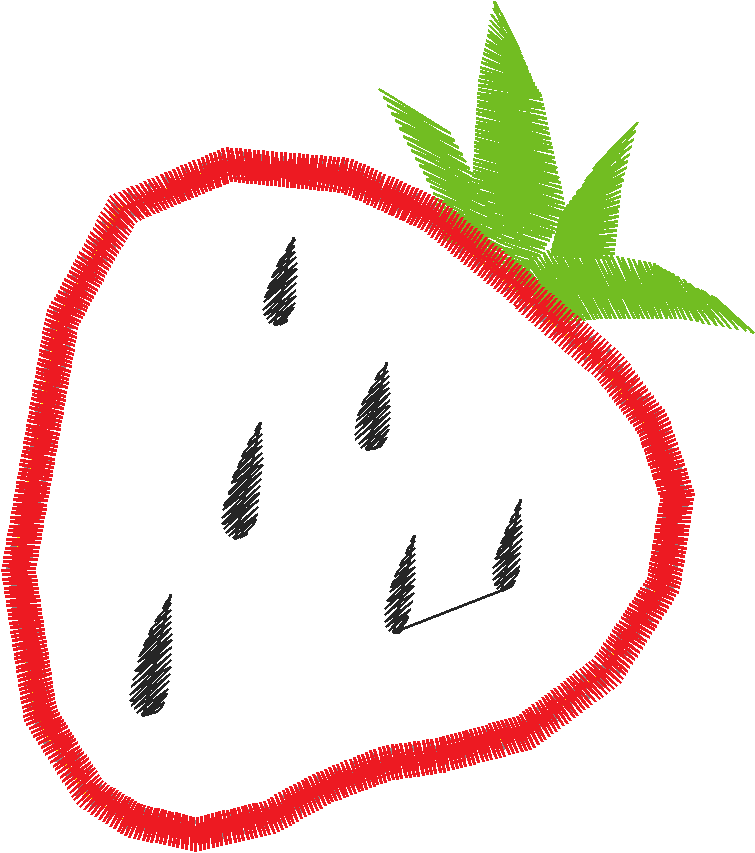 Applique - Fruit  (6)