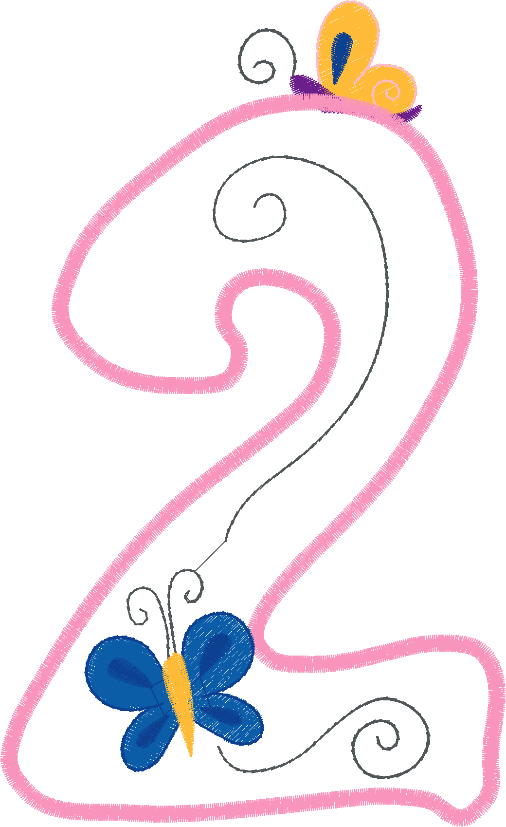 Funkyappliquenumbers25x7