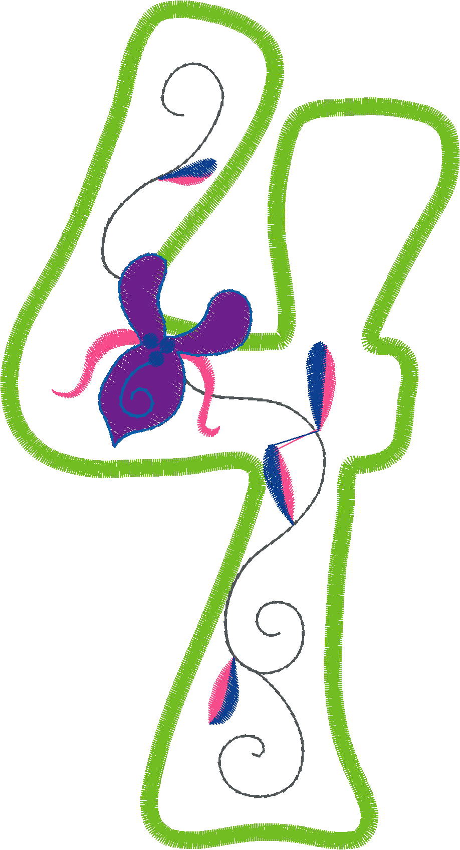 Funkyappliquenumbers45x7