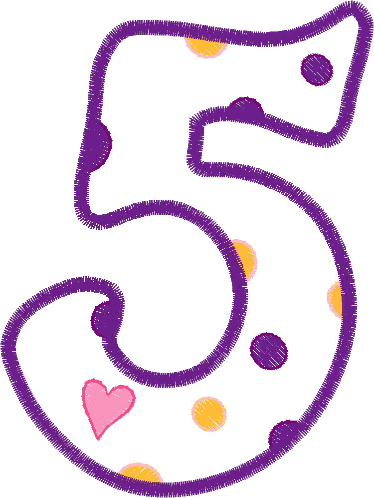 Funkyappliquenumbers5