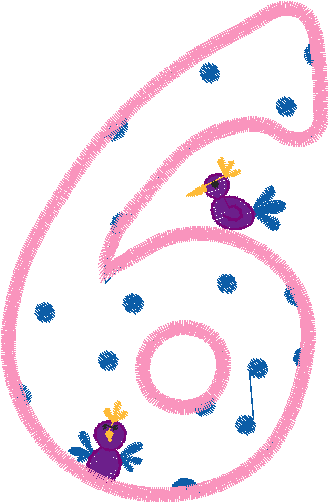 Funkyappliquenumbers6