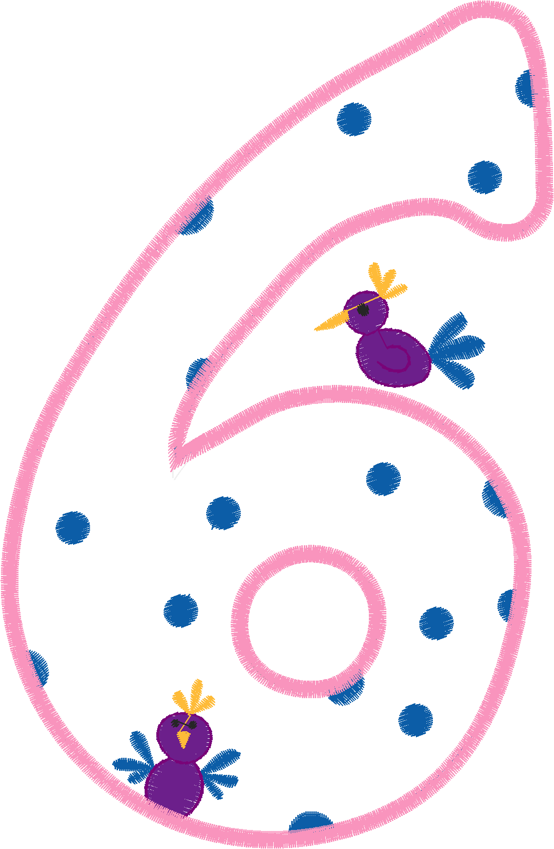 Funkyappliquenumbers65x7