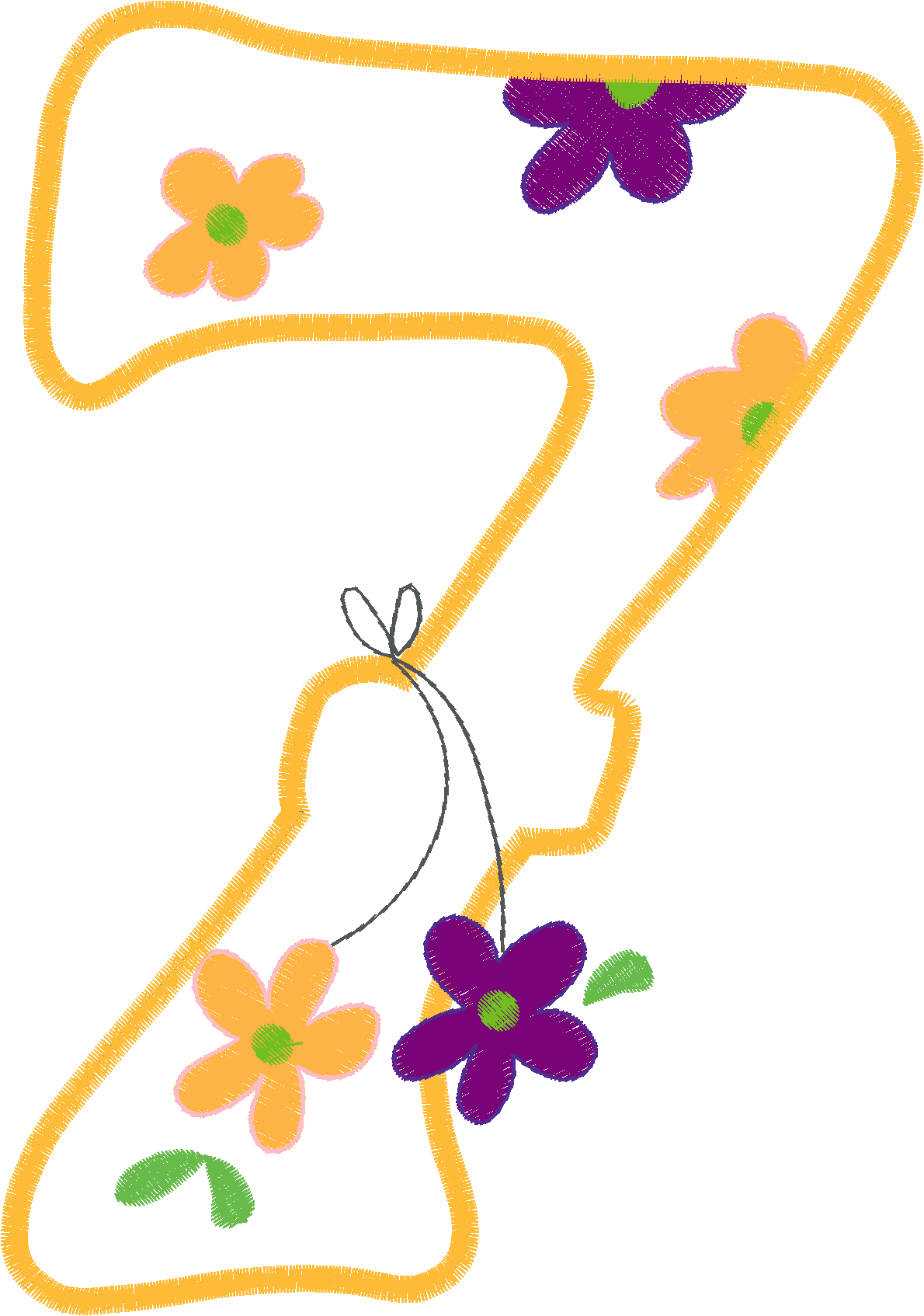 Funkyappliquenumbers75x7