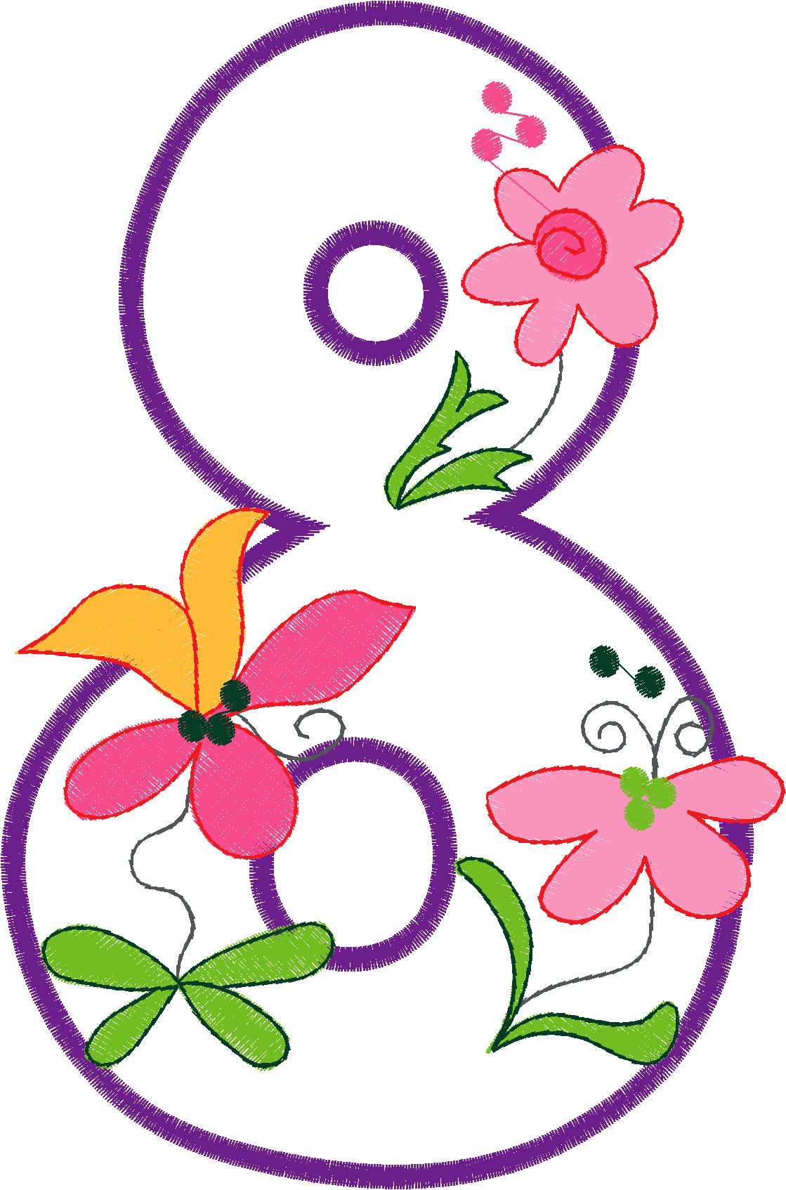 Funkyappliquenumbers85x7