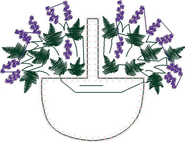 Applique - Herbs (1)