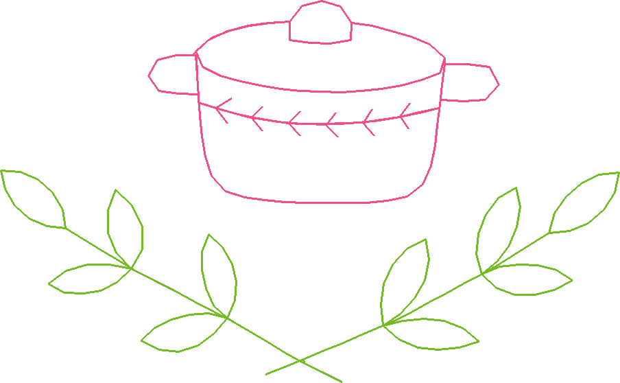 Applique - Herbs (16)