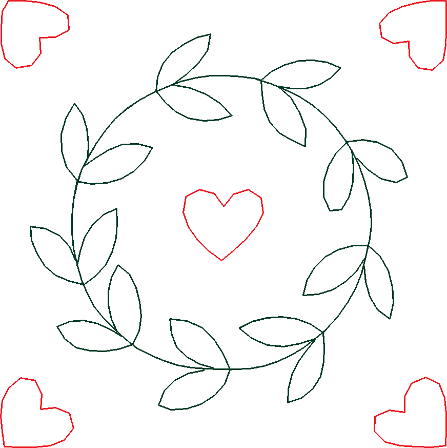 Applique - Herbs (21)