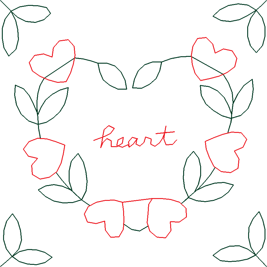 Applique - Herbs (22)