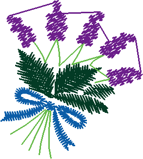 Applique - Herbs (41)