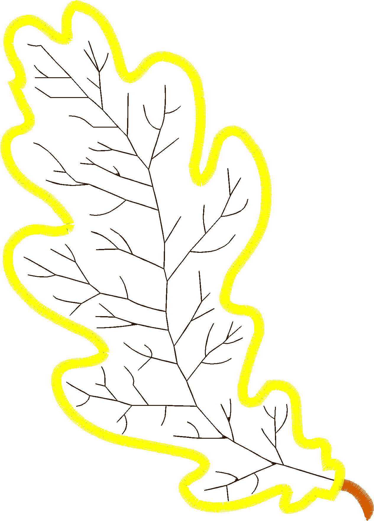 Applique - Leaves  (3)