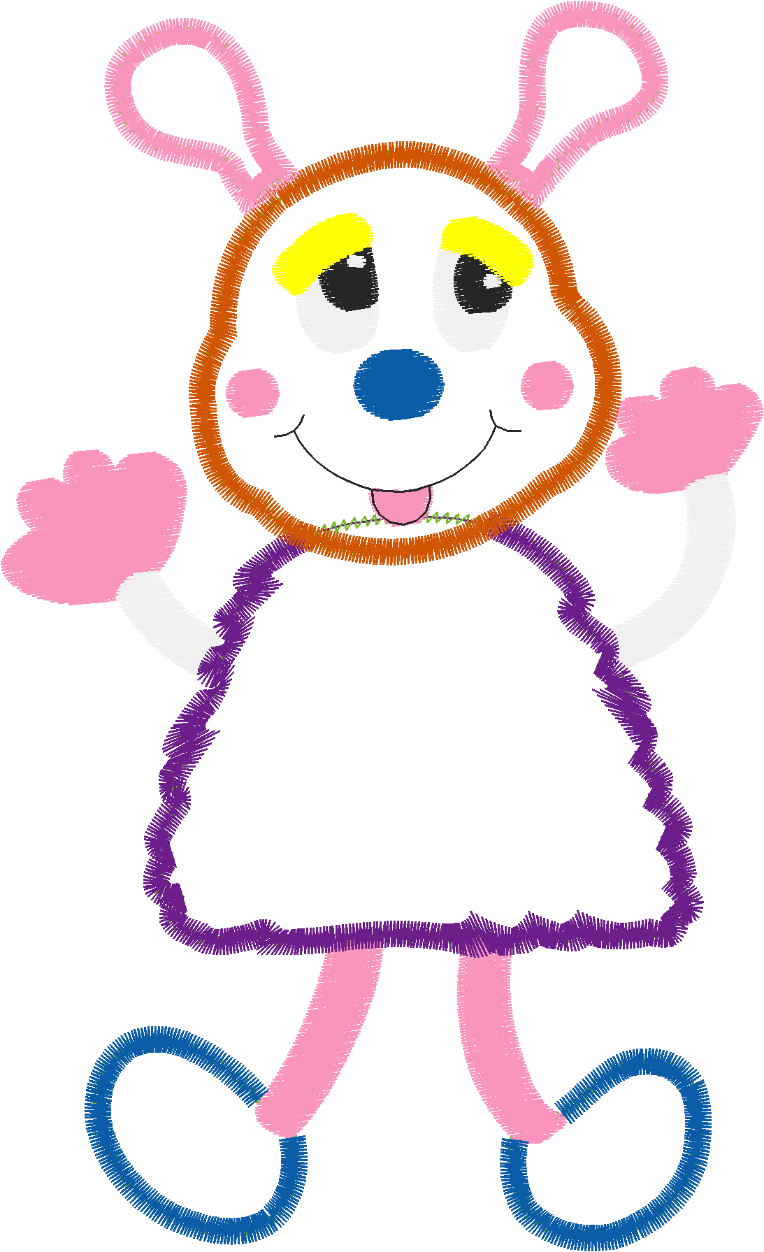 Applique - Monsters  (6)