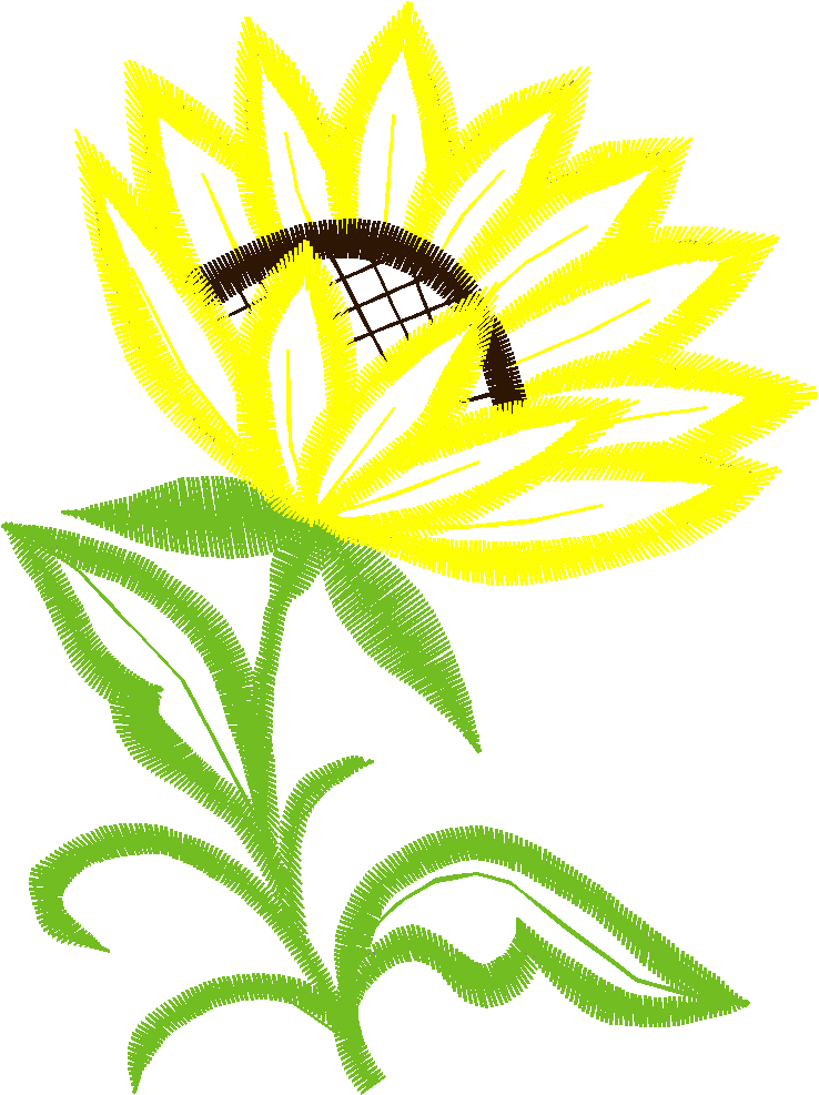 Dvd-Appliquesunflower