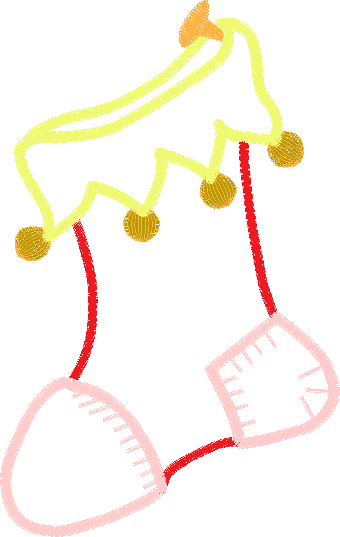 Empty Stocking Sew Swell Freebie 5x7