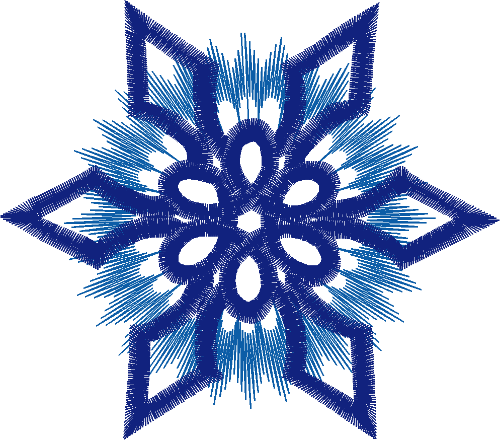 Snowflake Rope And Star.pes