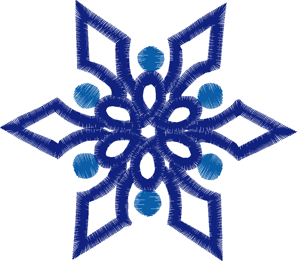 Snowflake Rope Center