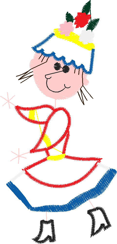 Applique - Stick Kids  (19)