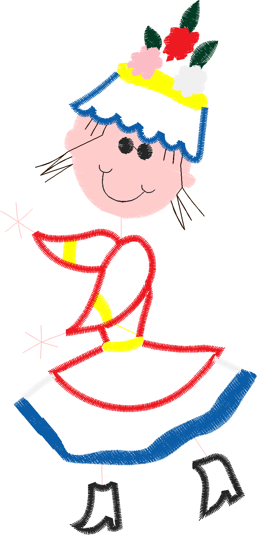 Applique - Stick Kids  (20)