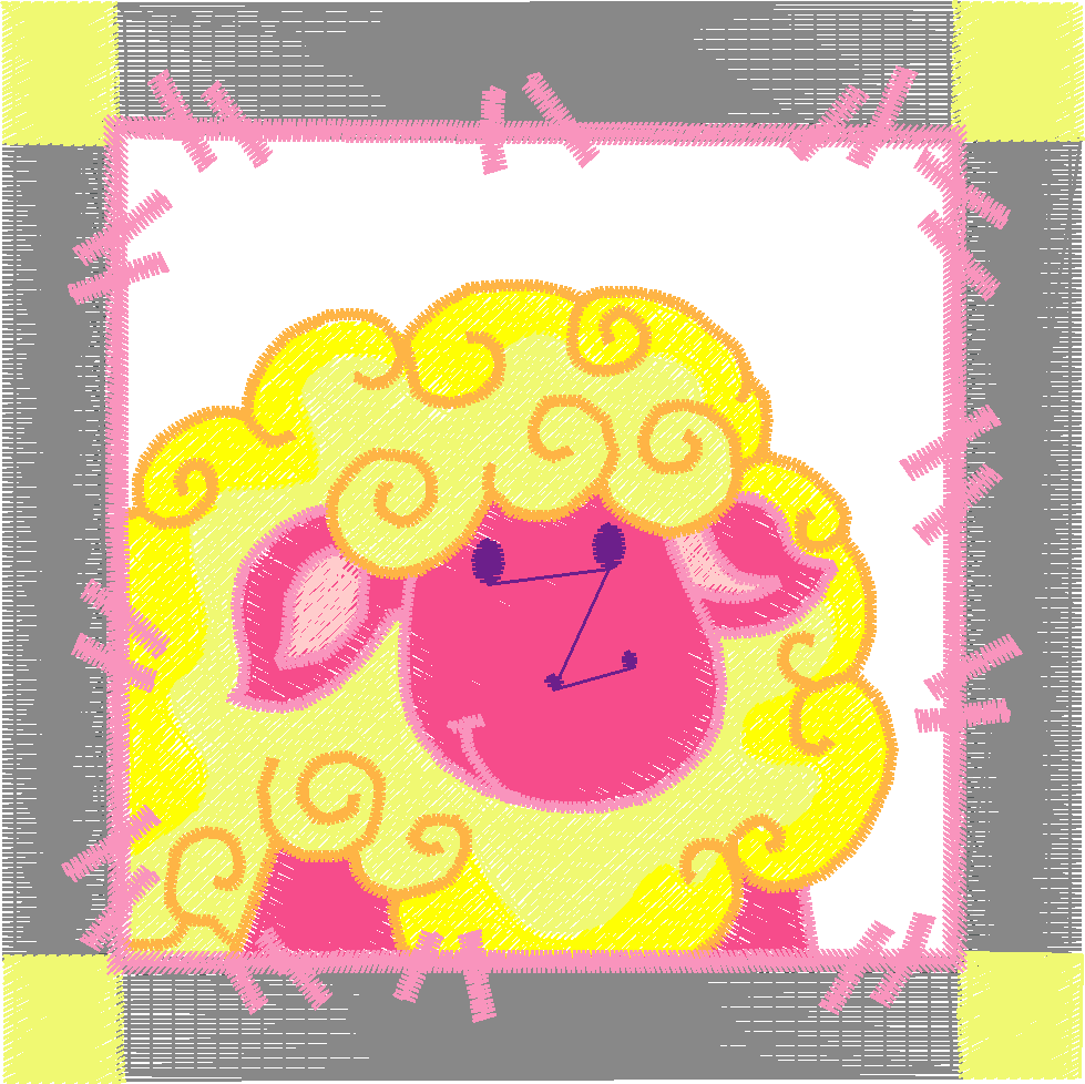 Applique - Sweet Farm Blocks  (5)