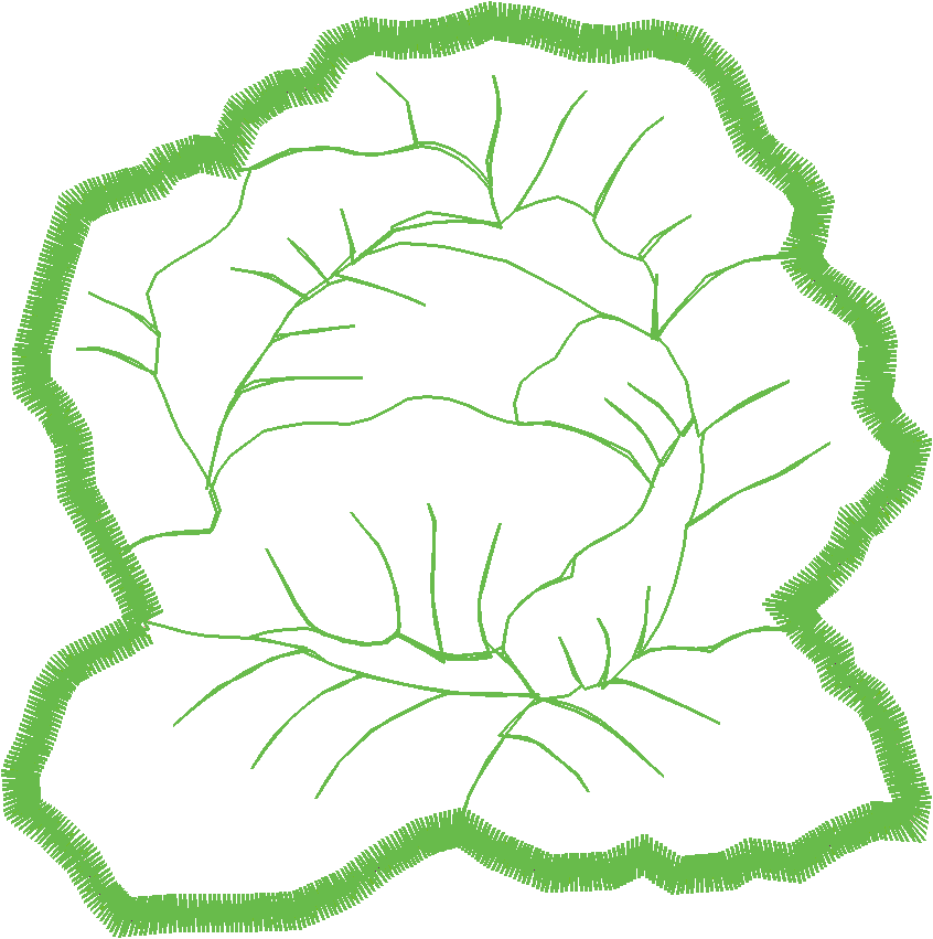 Applique - Vegetables  (4)