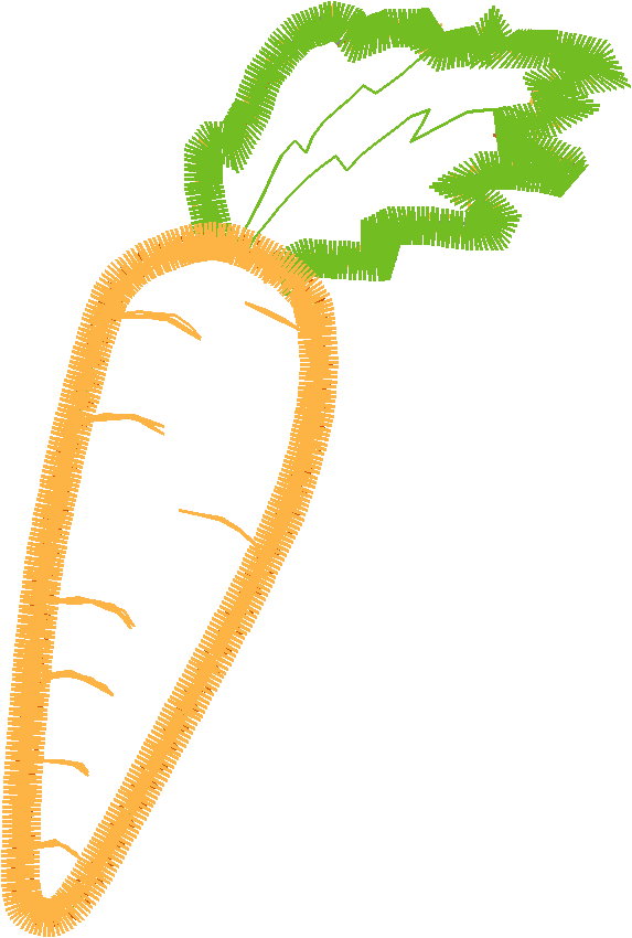 Applique - Vegetables  (5)
