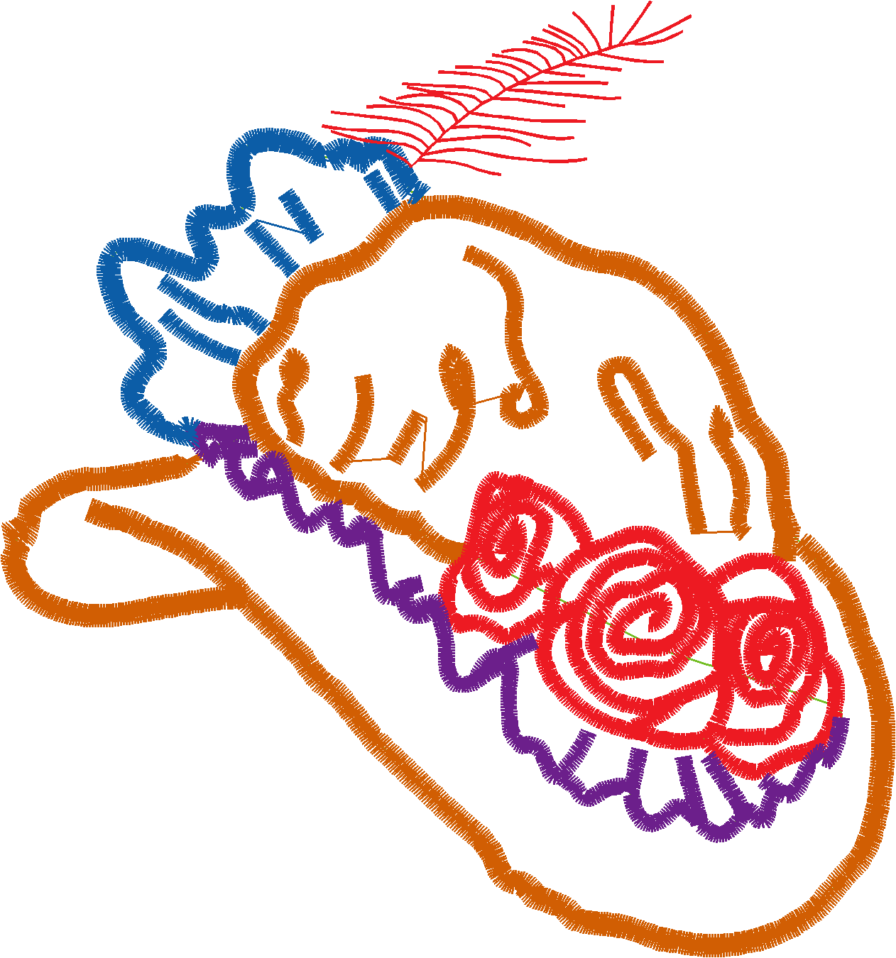 Applique - Victorian Hats  (2)