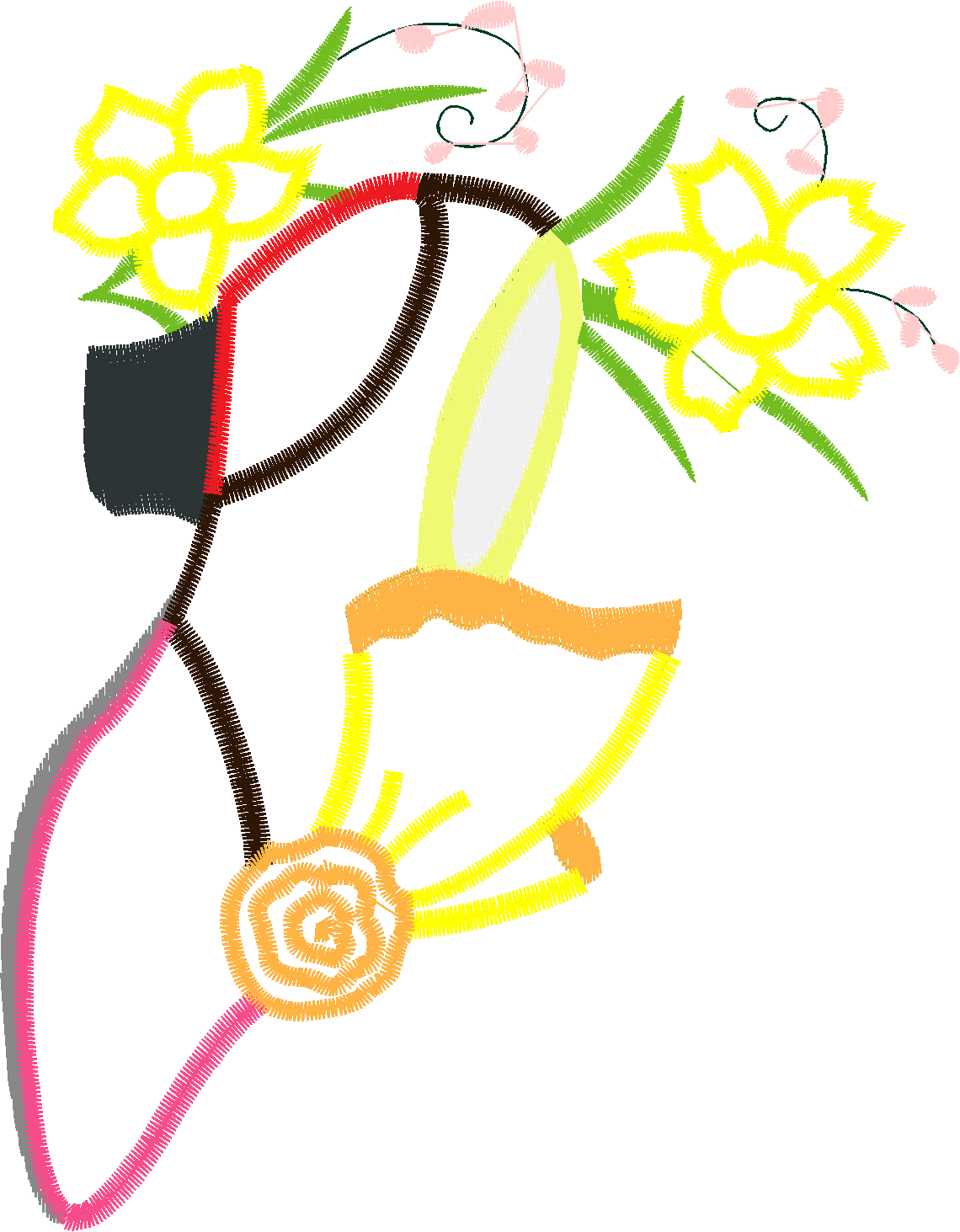 Applique - Victorian Shoes (10)