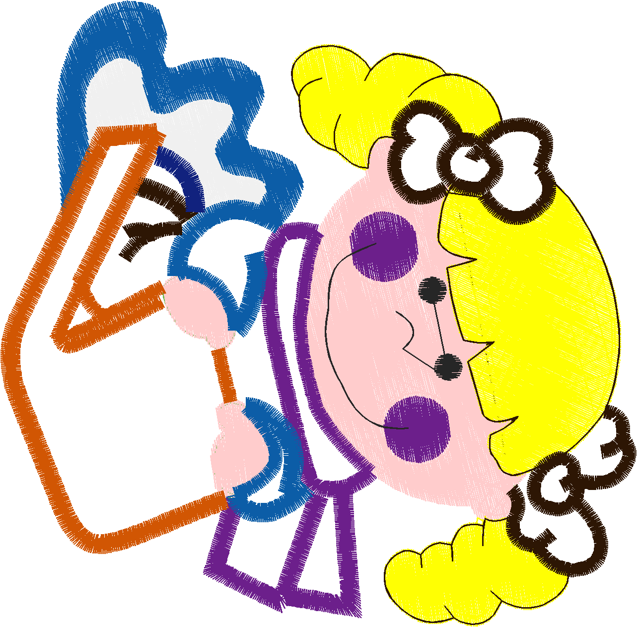 Applique - Winter Kids  (4)