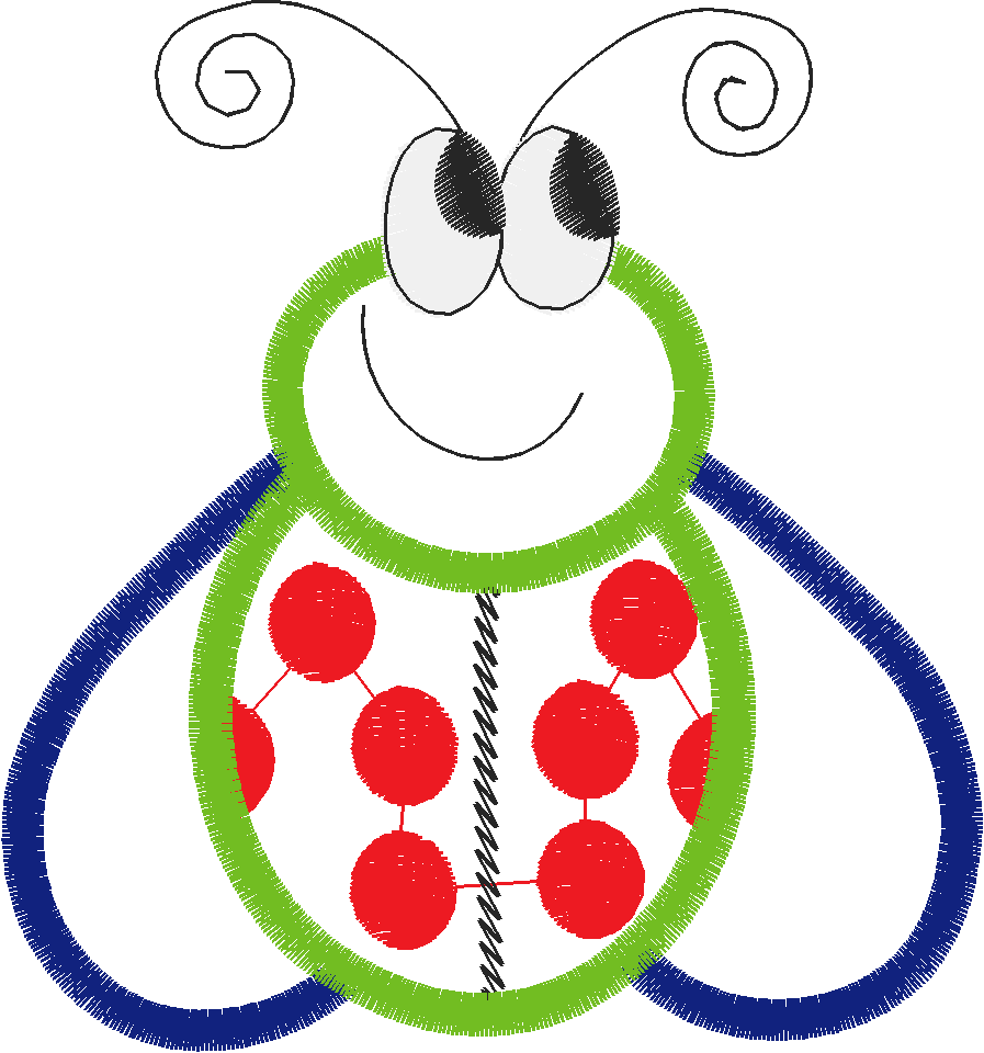Applique - Funky Bugz (1)