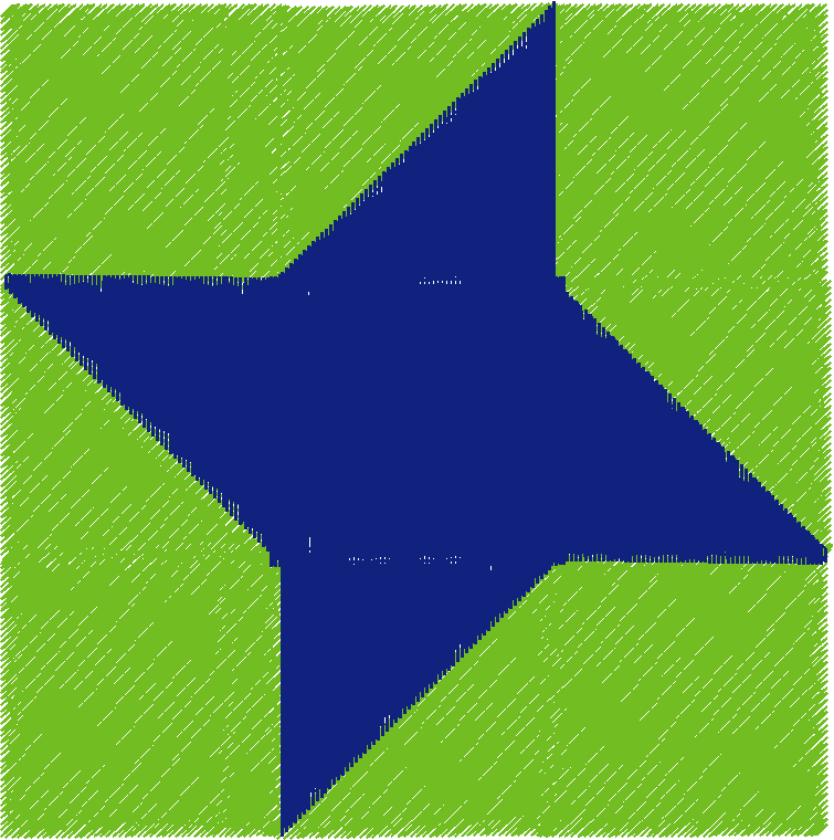 Block-9 Patch Star