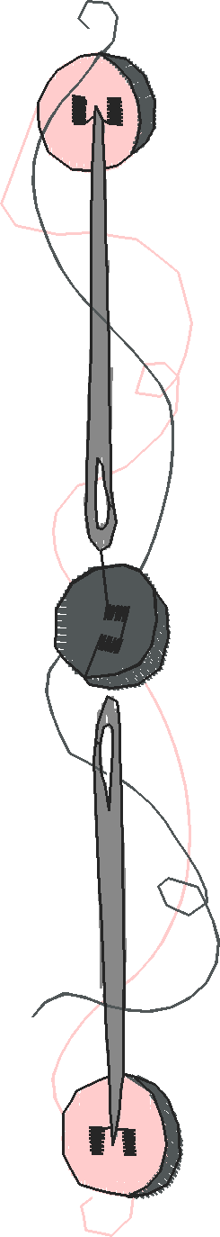 Button & Needle Border