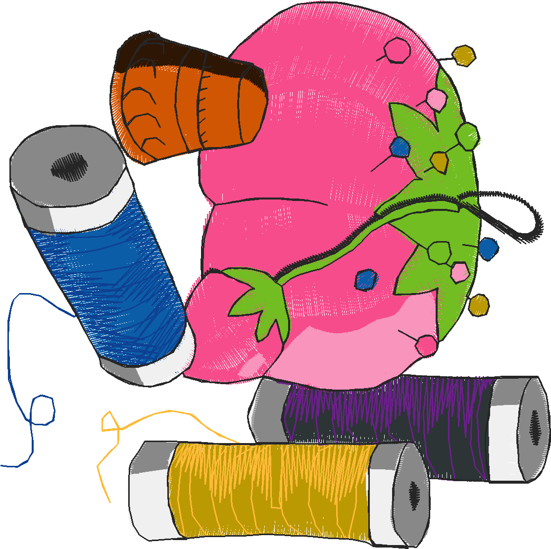 Pincushion & Thread